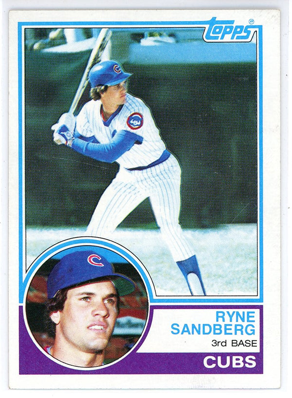 Ryne Sandberg 1983 Topps Rookie Card #83