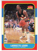 Lafayette Lever 1986 Fleer Card #63