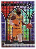 LeBron James 2021-22 Panini Mosaic Stained Glass #1