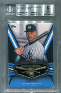 Derek Jeter 2013 Topps ROY Award Winners Trophy #DJ BGS 9 Card