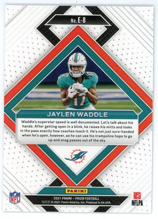 Jaylen Waddle 2021 Panini Prizm Emergent Rookie Card #E-8