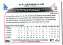 Walker Buehler Topps Chrome 2023