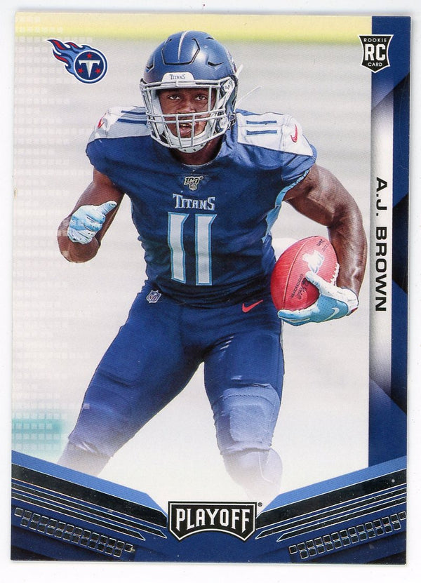 A.J. Brown 2019 Panini Playoff Rookie Card #210