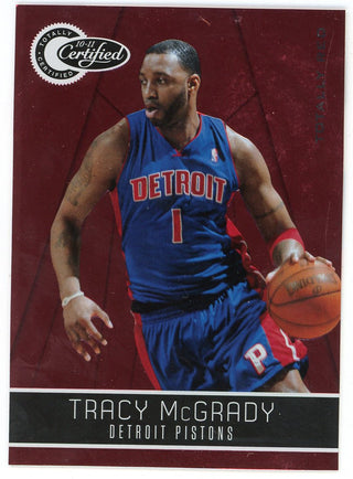 Tracy McGrady 2011 Panini Certified Totally Red #103