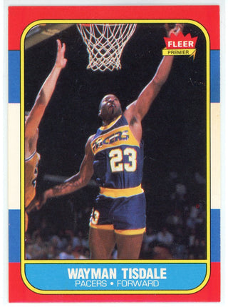 Wayman Tisdale 1986 Fleer Card #113