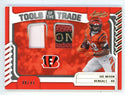 Joe Mixon 2022 Panini Absolute Tools of the Trade Patch/Football Relic #TTD-23