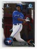 Vladimir Guerrero Jr 2016 Topps 1st Bowman Chrome #BCP55 Card