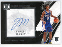 Tyrese Maxey 2020-21 Panini Impeccable Autographed Rookie Signatures Card #RS-MAX