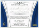 Josh Donaldson 2017 Panini Immaculate Collection Autographed #IB-JD Card 08/10