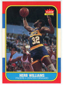 Herb Williams 1986 Fleer Card #125