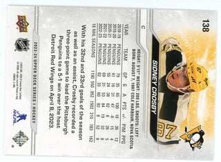 Sidney Crosby 2023-24 Upper Deck #138