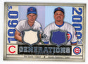 Ron Santo & Aramis Ramirez 2008 Upper Deck Generations Patch Relics #GEN-SR