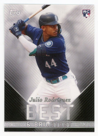 Julio Rodriguez 2022 Topps Best & Brightest #14 Card