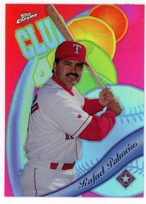 Rafael Palmeiro 1999 Topps Chrome Club 40 All Etch #AE11