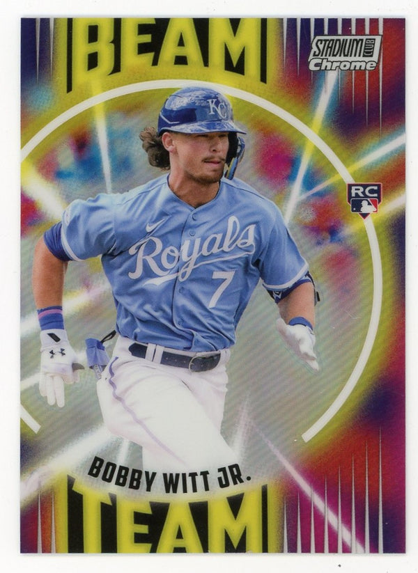 Bobby Witt Jr 2022 Topps Beam Team Stadium Chrome #BT-25 Card