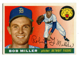 Bob Miller 1955 Topps #9 Card