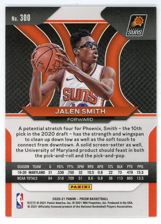 Jalen Smith 2020-21 Panini Prizm Rookie Card #300