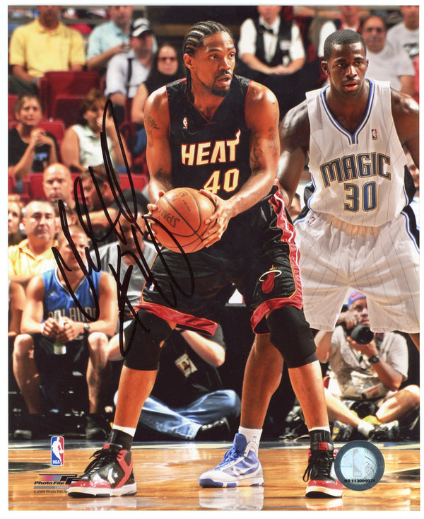 Udonis Haslem Autographed 8x10 Photo