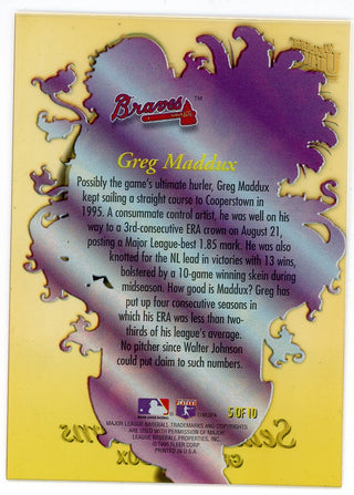 Greg Maddux 1996 Fleer Ultra Season Growns