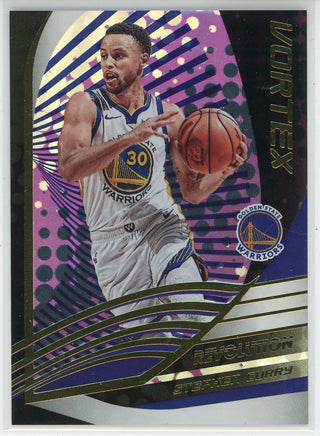 Stephen Curry 2019-20 Panini Revolution Vortex Card #24