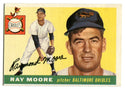 Ray Moore 1955 Topps #208 Card