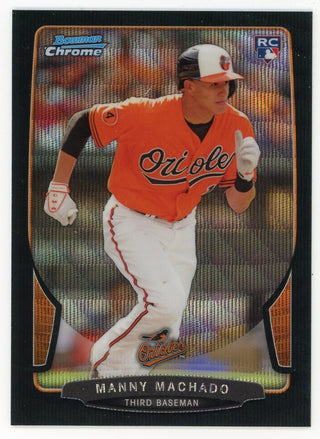 Manny Machado 2013 Topps Bowman Chrome Refractor #4 Card