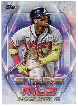 Ronald Acuna Jr. 2023 Topps Stars of the MLB #SMLB-3