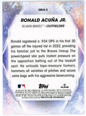 Ronald Acuna Jr. 2023 Topps Stars of the MLB #SMLB-3