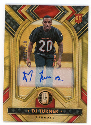 DJ Turner 2023 Panini Gold Standard Autographed #135