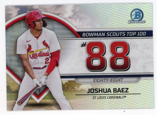 Joshua Baez 2023 Topps Bowman Chrome Scouts #BTP-88