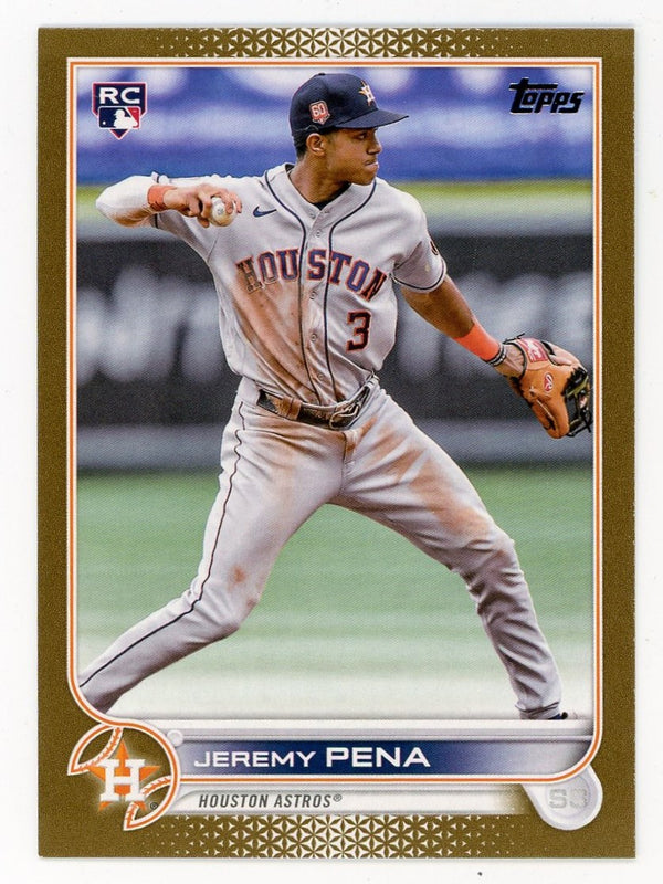 Jeremy Pena 2022 Topps Updated Series #US253 Card 1071/2022