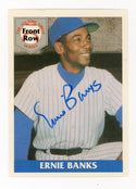 Ernie Banks 1992 Front Row All-Time Great#4 of 100 Set of Cards