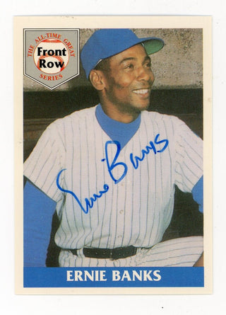 Ernie Banks 1992 Front Row All-Time Great#4 of 100 Set of Cards