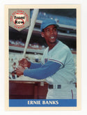 Ernie Banks 1992 Front Row All-Time Great#4 of 100 Set of Cards