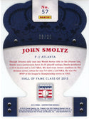 John Smoltz 2015 Panini Crown Royale Cooperstown Die Cut Card #57