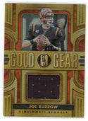 Joe Burrow 2023 Panini Gold Standard Gold Gear Patch Relic #GG-JB