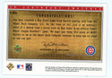 Ron Santo 2002 Upper Deck Legendary Swatches Patch Relic #S-RSa