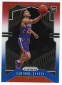 Cameron Johnson 2019-20 Panini Prizm Red/White/Blue Rookie Card #257