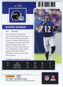 Rashod Bateman Autographed 2021 Panini Contenders Rookie Ticket Card #113