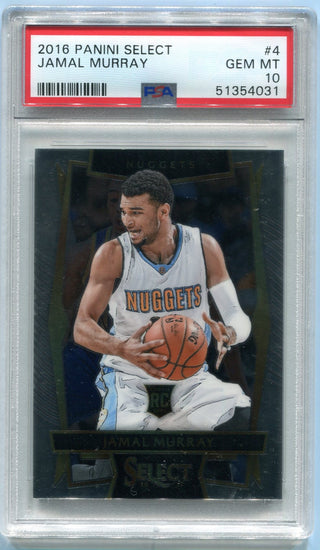 Jamal Murray Panini Select 2016 Rookie PSA 10