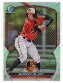 Jackson Holliday 2023 Bowman Chrome Green Lunar Card #BCP-20