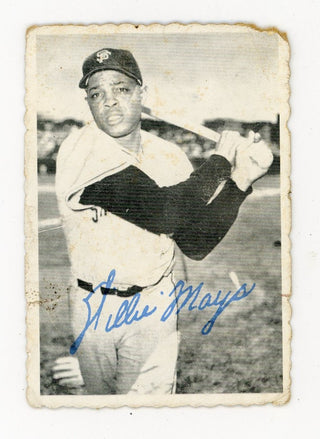 Willie Mays 1969 Topps Deckle Edge #33 or 33 Photo