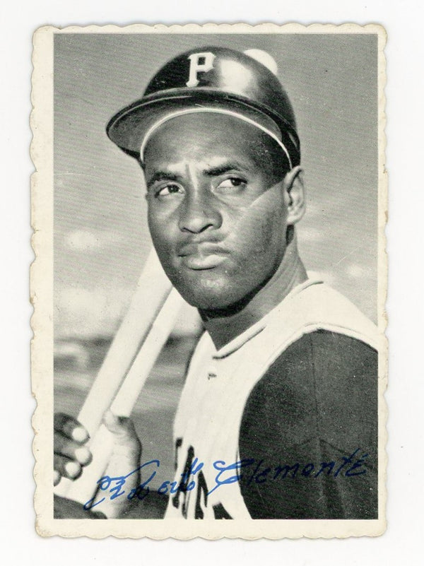 Bob Clemente 1969 Topps Deckle Edge #27 of 33 Photo