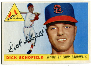 Dick Shofield 1955 Topps #143 Card