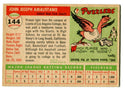 Joe Amalfitano 1955 Topps #144 Card