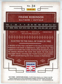 Frank Robinson 2015 Panini Cooperstown Card #34