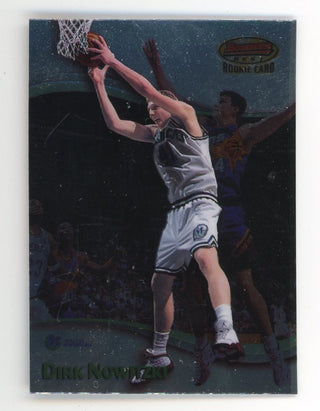 Dirk Nowitzki 1999 Topps Bowmans Best Rookie #109 Card