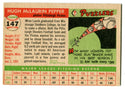 Laurin Pepper 1955 Topps #147 Card