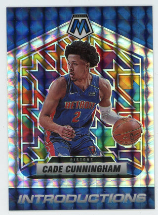 Cade Cunningham 2021-22 Panini Prizm Mosaic Introductions #3