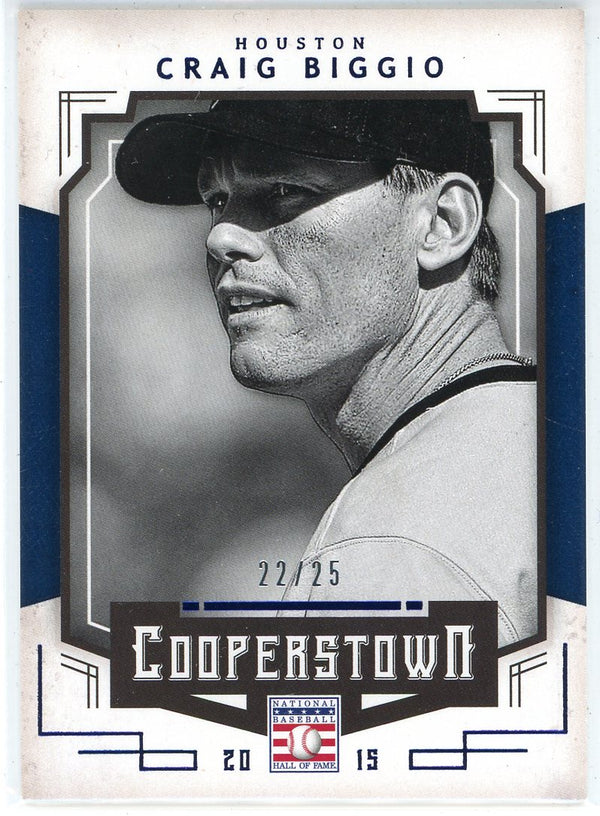 Craig Biggio 2015 Panini Cooperstown Card #21